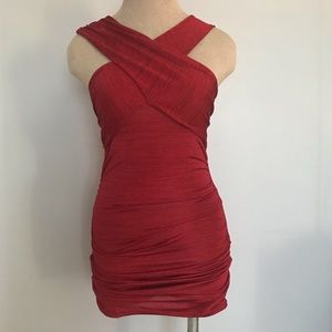 NWT A|X Red bodycon dress